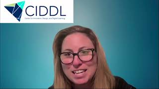 CIDDL Research and Practice Brief with Beth Stark at LUDIA