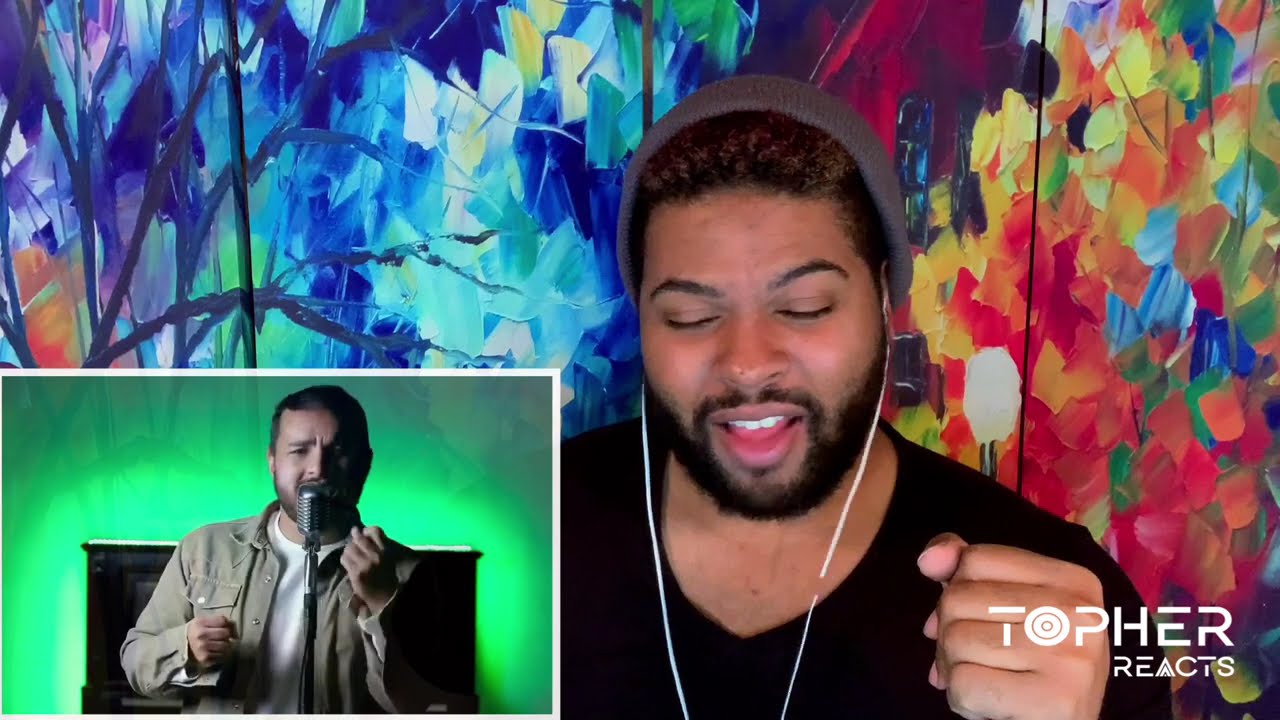 Gabriel Henrique - Listen [Beyoncé Cover] [Live] (Reaction) | Topher Reacts
