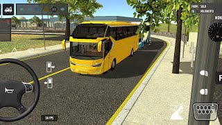 Coach Bus Simulator India Off Road Driving Bus Game Simulator 2025 Gameplay Video #bus #game #gaming screenshot 3