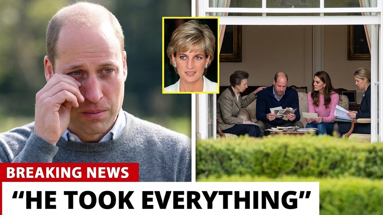 Prince William "HEARTBROKEN" After Hidden Palace Document Surfaces About Diana