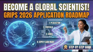 Become a Global Scientist! 🌍 GRIPS 2026 Research Program Application Guide (Step-by-Step)