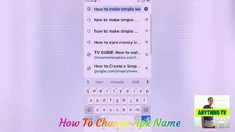 HOW TO CHANGE APP NAME-Apk Editor