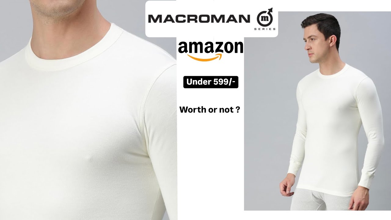 MACROMAN THERMAL FOR MEN | UNBOXINGWORLD
