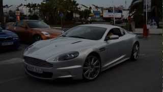 Aston Martin DBS, Parking in Puerto Banus, Supercars Marbella April 2013