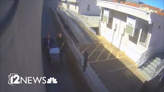 Here’s the video showing Heap employees removing scanner from Maricopa County elections HQ