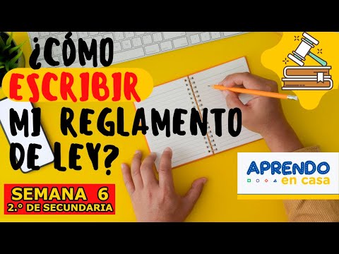 Video: Cómo Redactar Un Proyecto De Ley