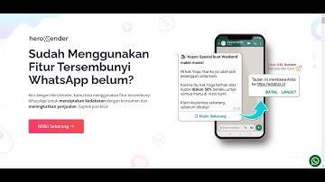 Cara Mengirim Japri Massal WA dengan satu klik!