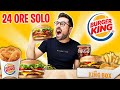 MANGIO SOLO BURGER KING PER 24 ORE! *finito male*