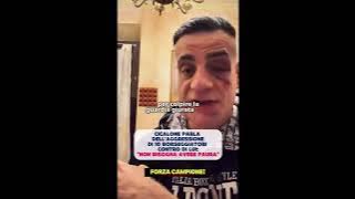 Simone Cicalone E' USCITO DALL'OSPEDALE e parla dopo l'aggressione subita.