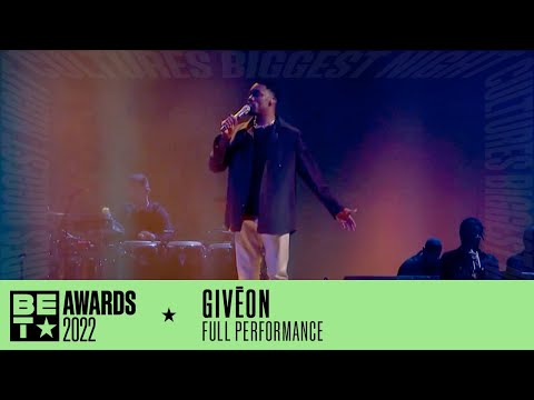 GIVĒON Is Sangin' To Us, Ok 💁🏾‍♀️ | BET Awards '22
