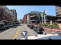 Congress St, Portland, ME Ride in a 1972 Fire Engine Pumper Truck August 2025 Bonus Downtown Protest
