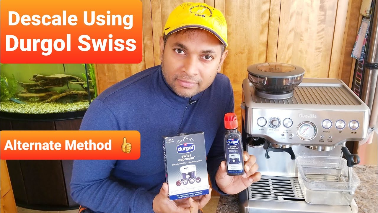 Another Solution to Descale Breville Barista Express Durgol Swiss Espresso Decalcifier. YouTube