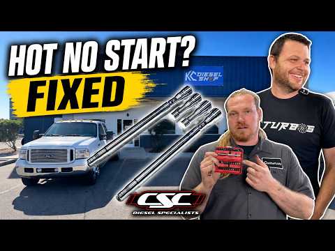 6.0 Powerstroke Hot No Start Fix | CSC O-Ringless Stand Pipes & Dummy Plugs Install