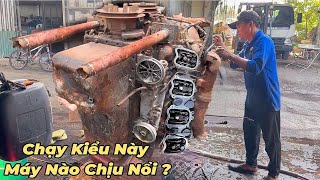 100% ít Có Thợ Máy Nào Dám Cho Chạy Kiểu Này. Không Khéo. Lột Den, Đứng Máy, Liền