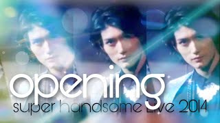 オープニング　super handsome Live 2012