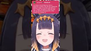 Takodachi in Trouble Asking for Inas Help