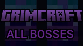 Minecraft Grimcraft All Bosses ( 1.16.2 Datapack )