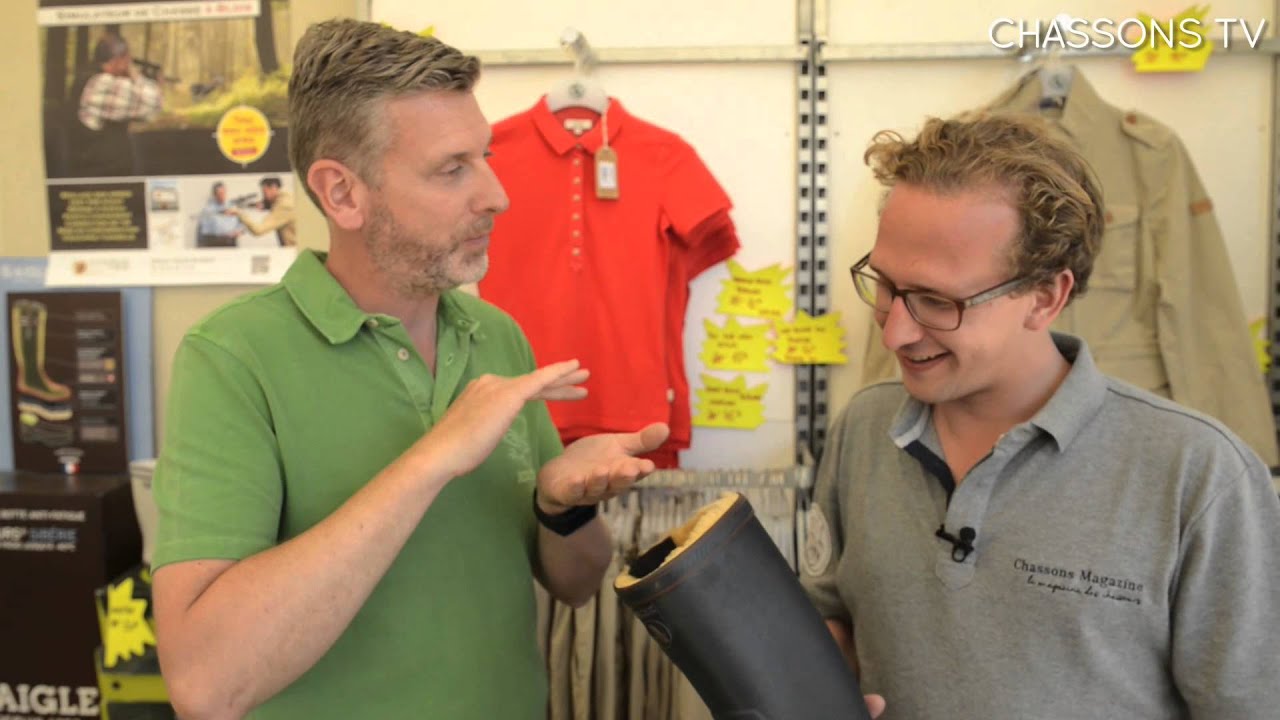 La botte Aigle Parcours Sibérie (Game Fair 2014)