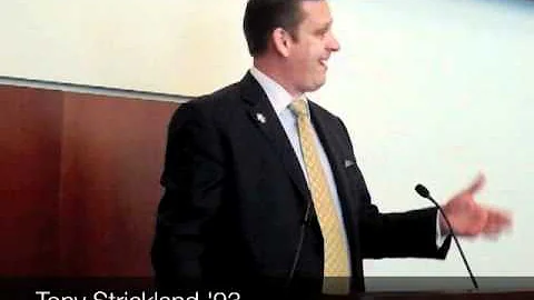 California State Senator Tony Strickland '93 Presi...