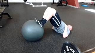 Swiss ball leg curls (SL ecc) Update