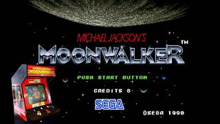 SEGA's Michael Jackson's Moonwalker Arcade Game Review &amp; Playthrough