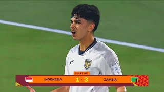 FULL HIGHLIGHT INDONESIA U-17 VS ZAMBIA U-17 !! WORLD CUP QATAR 2025 U-17 | TIMNAS INDONESIA FANSCAM