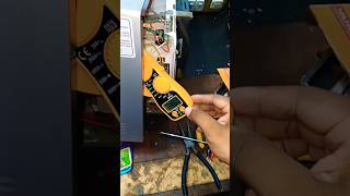 AMPERAGE MEASUREMENT IN MICROWAVE OVEN.