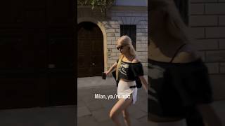 Rosé walks in the Streets of Milan ❤️ #kpop #Rosé #blackpink…