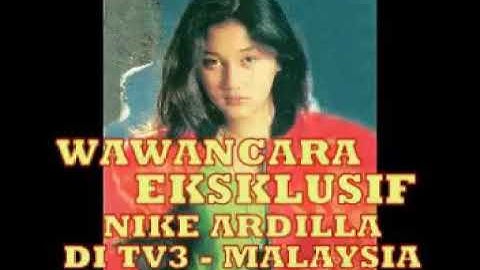 wawancara eksklusif nike ardilla di tv3 malaysia
