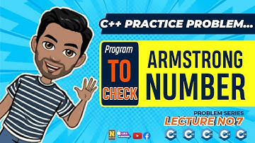 C++ Program to check Armstrong Number || C++ Tutorial
