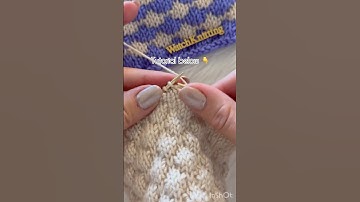 Click above to learn how to make this pattern! #knittingpatterns #knittig #beginnersstitch