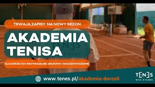 TENES Akademia treningi grupowe dorosli PRO logo napisy screenshot 1