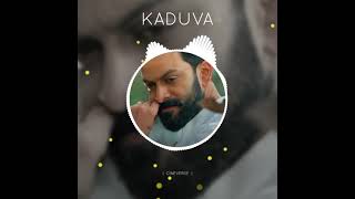 KADUVA | BGM | WHATSAPP STATUS | PRITHVIRAJ | MALAYALAM | #Kaduvamovie #Prithviraj #Status