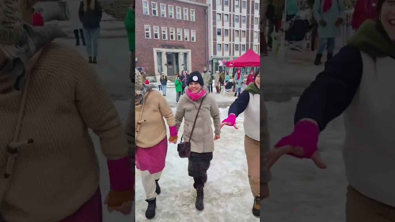 ONE BILLION RISING zum ersten Mal in Stralsund