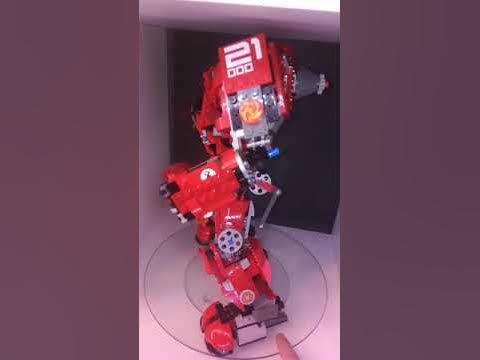 Лего Красный Динамо crimson dynamo marvel Lego mech MOC - YouTube