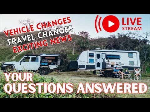 Vehicle Changes, Travel Changes, Exciting News to Share, Plus LIVE Q&A