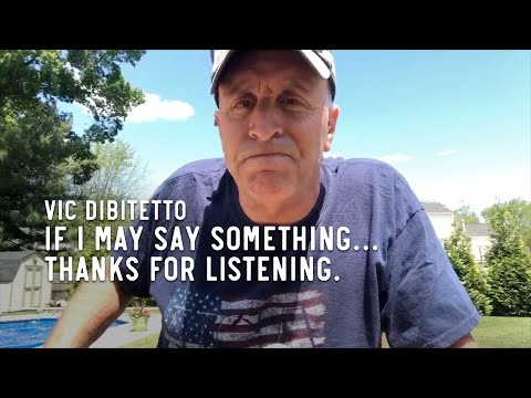 If I may say something… thanks for listening.