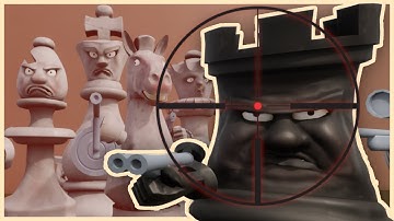 Added more Character Pieces to My Indie Game! #2 Checkmate Protocol