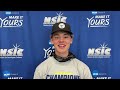2024 NSIC Men's Golf Championship - Final Round Interview - Minnesota State's Max Brud