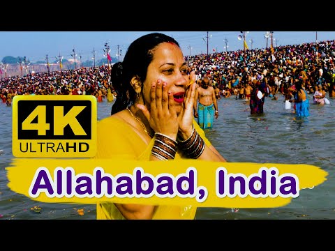 Allahabad (Prayag) Triveni Sangam | India travel 4K