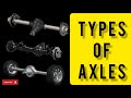 Types of axles | function | Live and Dead Axles in Power Transmission Systems