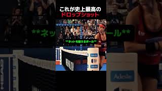 史上最高のドロップショット #テニス
