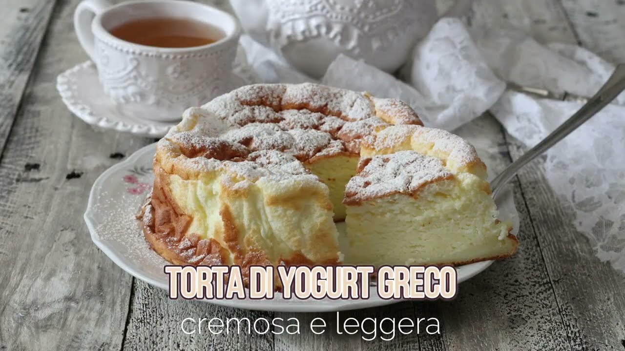 Una torta buonissima, leggera e con tanto yogurt