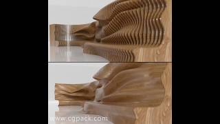 Create Curve Wall in 3ds Max