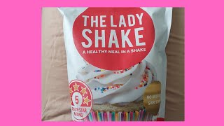 The Lady Shake - Birthday Cake Flavour - The Chunky Shaker