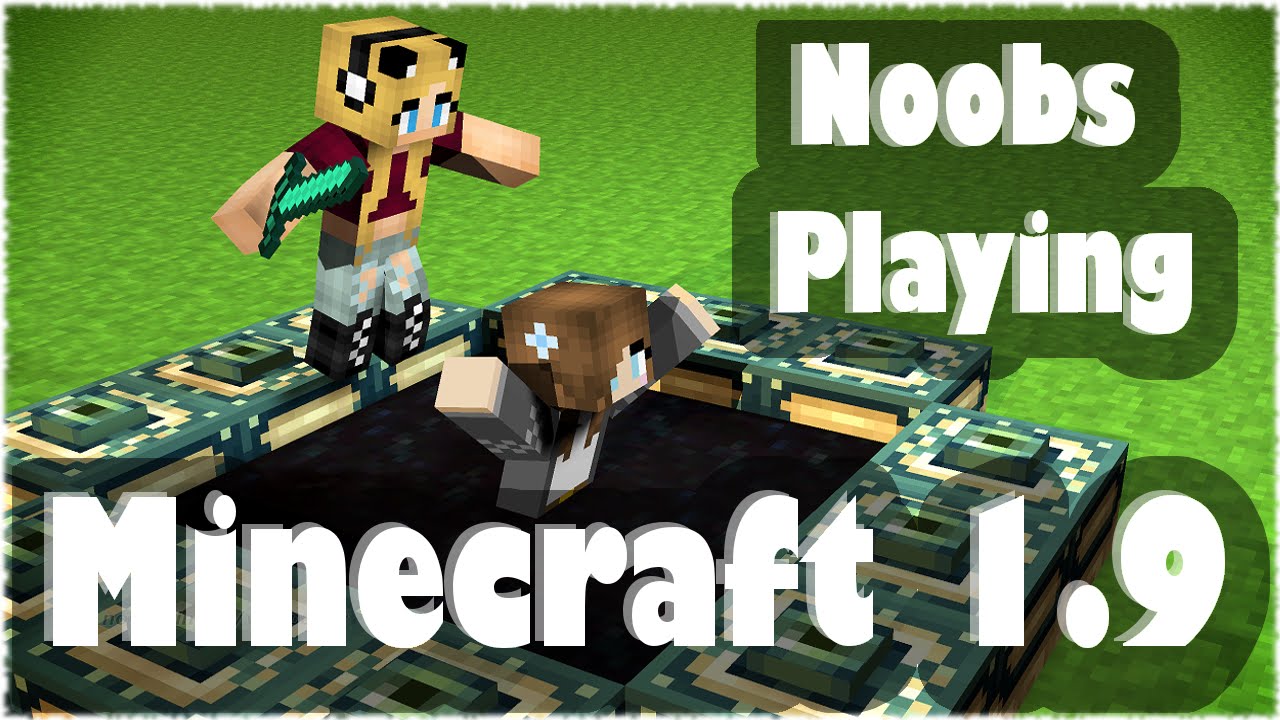 Noobs playing Minecraft 1.9| w/ KatchingKatie (Minecraft 1.9 Adventure)