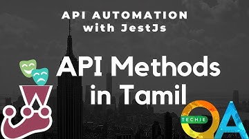 API Automation with JestJS- GET and POST- Tamil Version