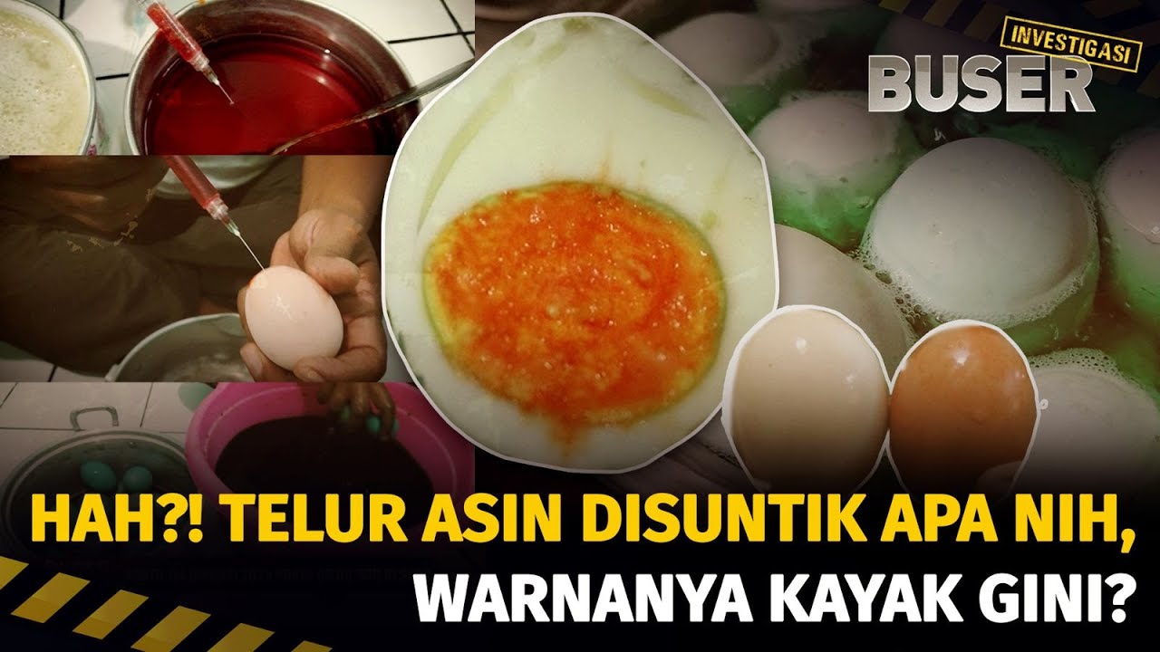 Ati-Ati Gaes! Telur Asin Akal-akalan Beredar | Buser Investigasi