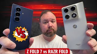 Z Fold 7 vs RAZR Fold // Samsung Is In Trouble!