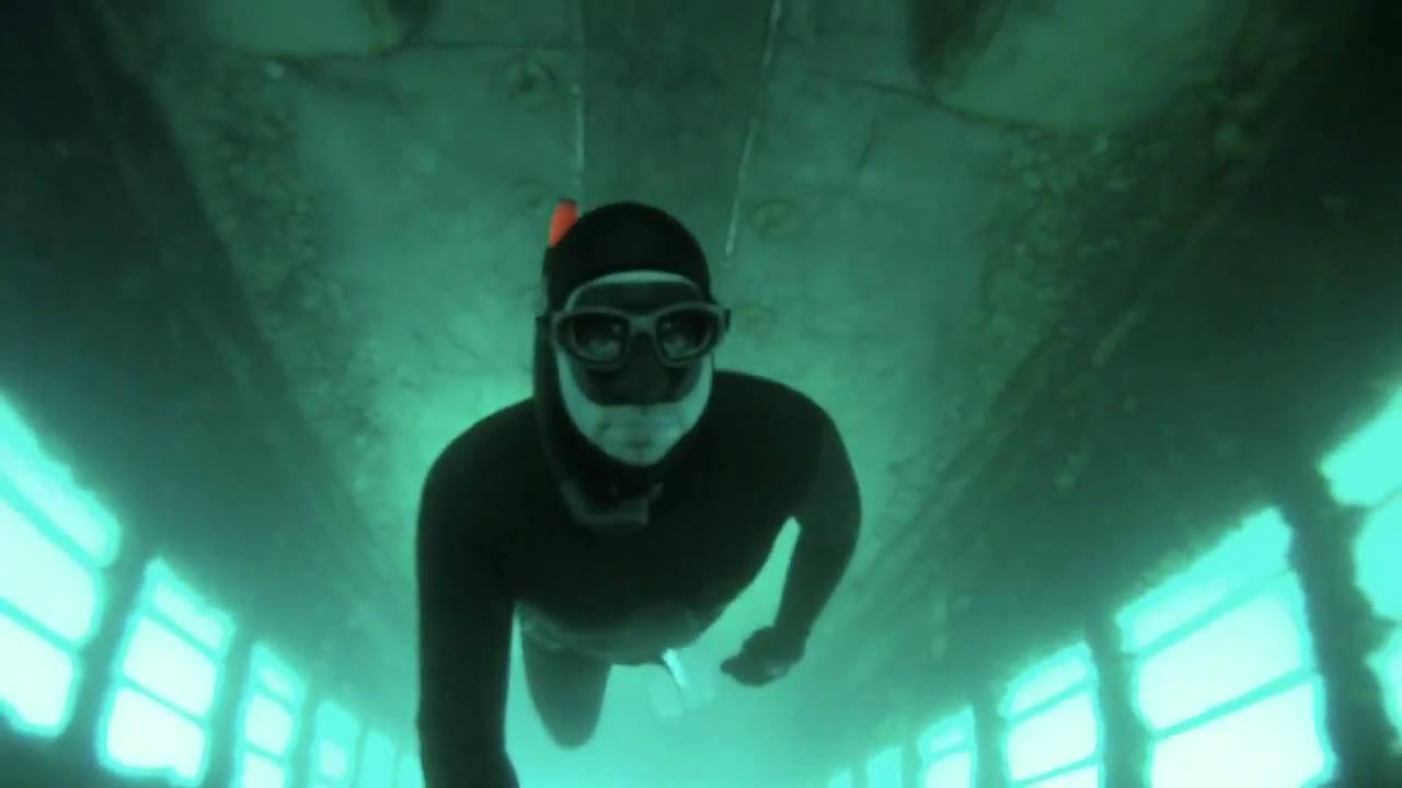 Freediving the bus at Dutch springs YouTube